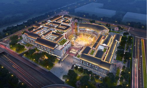 Latest company case about The 184000 ㎡ Luoyang Dahehui Project Chooses To Use Haobang TPO Waterproof Membrane And Composite Metal Roof System 