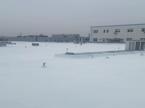 Latest company case about The 10,000㎡ maintenance project of Xinxiang Chemical Fiber Factory chose Haobang 1.5mmPVC waterproof membrane
