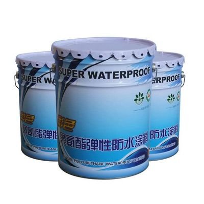 China Liquid PU Waterproofing Coating Spray / Scrape Strong Film Forming Elasticity