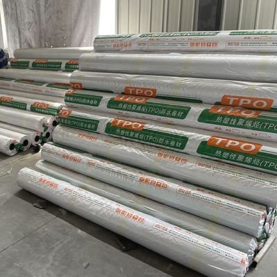 Good price Thermoplastic Polyolefin TPO Single Ply Roofing Membrane Waterproof Membrane online