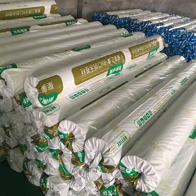 China 20m Length White Pvc Sheet Waterproofing Polyvinyl Chloride Impermeable Membrane