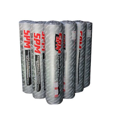 Good price Black Waterproofing Membrane Self Adhesive Longitudinal Elongation At Break ≥250% online