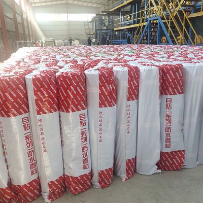 Good price 10m Length Self Adhesive Waterproof Membrane  / 1.5mm Self Adhesive Bitumen Sheet online