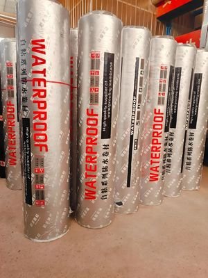 Good price 1.5mm  Self Adhesive Bitumen Waterproof Membrane High Adhesion ≥250% Elongation At Break online