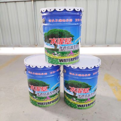 China Bldg Undergrnd Easy Scraping Cementitious Waterproofing Coating / Crystalline Coating Waterproof