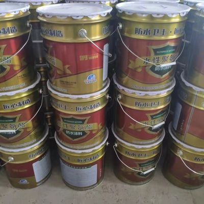 China QUV 500h Aging Yellowing Resistance Pu Waterproofing Coating Full Dry ≤20h
