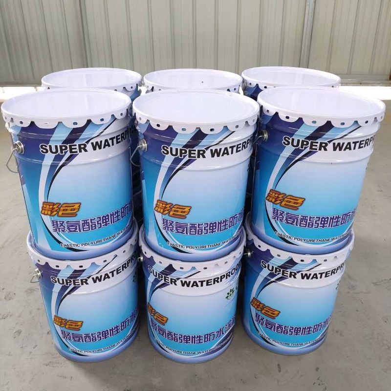 Full Dry ≤20h Single Component Polyurethane Waterproofing Durable Acrylic Waterproof Coating