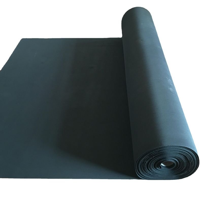 Smooth 1.2mm EPDM Waterproof Roll For Old Color Steel Roof Refurbishment