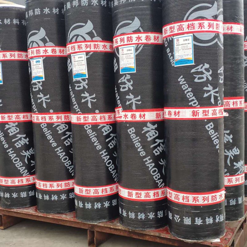 7.5m/10m Length Black Modified Bitumen Roofing Membrane For Residential Roofing Needs