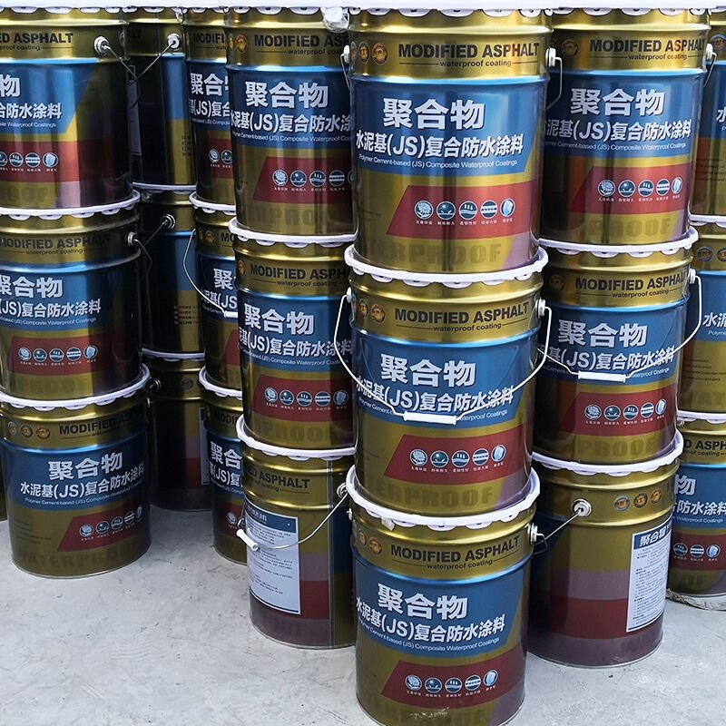High Elasticity Polymer Modified Cement WaterproofingStrong Adhesion Flexible Leak Repair 