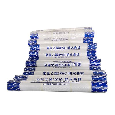 quality Waterproof Pvc Roofing Membrane Film 2.0mm With Strong Plasticity For Planting Roofs factory