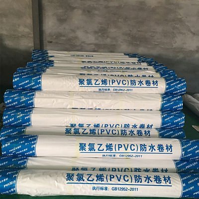 quality Durable Reinforced Pvc Roof Deck Membrane 20m Length Long Lasting Pvc Roofing Membrane factory