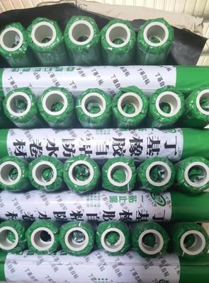 quality Flexible Butyl Rubber Membrane Self Adhesive Property For Versatile Waterproofing factory