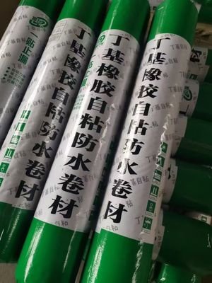 quality Long Lasting Butyl Roofing Membrane For Sustainable Waterproofing Butyl Tape Roll factory