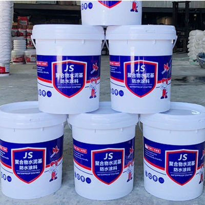 quality Industrial Acrylic Modified Cementitious Waterproofing JS Waterproof Coating With Strong Adhesion Chemical Resistance factory