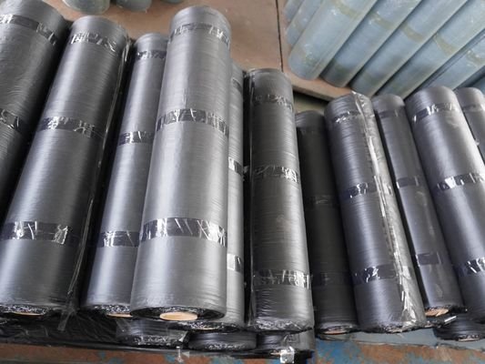 quality Self-Bonding Asphalt Waterproof Membrane for Basement Subway Tunnel with Fire Hazard Elimination and Seamless Overlapping factory