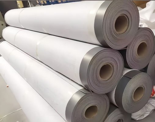 quality PVC Single Ply Waterproof Membrane Sheet Fleece Backed Top-notch Solution for Flat Roofing Needs factory