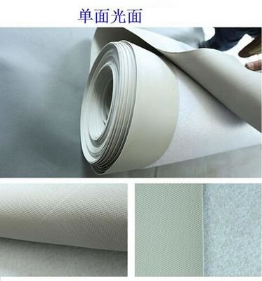 Pvc Single Ply Membrane Waterproof Sheet Fleece Backed For Plat Roof Pvc Sheet Membrane