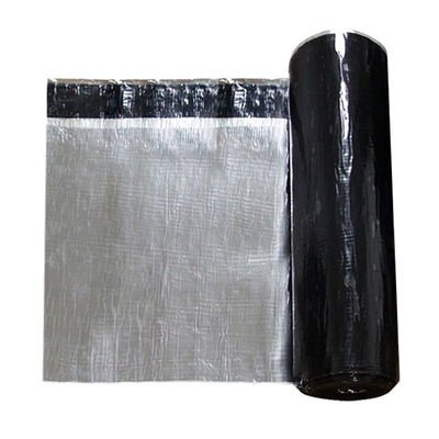Basement 1m Width Self Adhering Sheet Waterproofing With Low Temperature Flexibility No Crack At -20°C -4°F