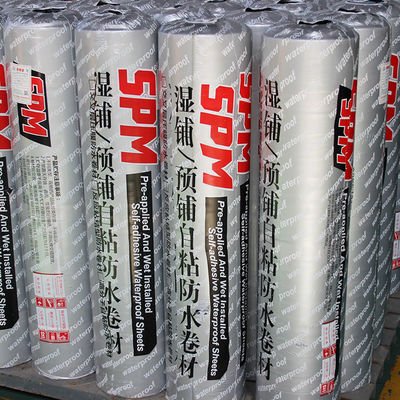 High Strength Self Adhesive Waterproof Membrane Durable Industrial Roofing Solution