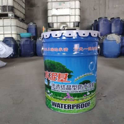 Grey Crystalline Waterproofing Coating Time Excellent Waterproofing Ability