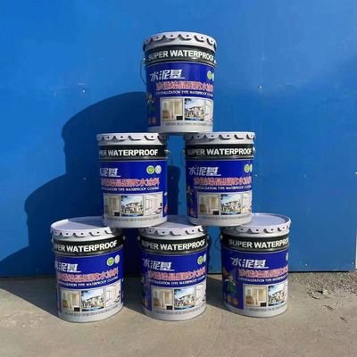 Grey Crystalline Waterproofing Coating   White Cement Powder for Deep Protection