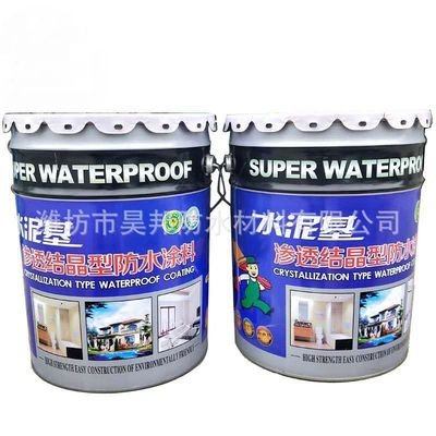 Curing Time 28 Days Crystalline Coating Waterproof Long Lasting Durability