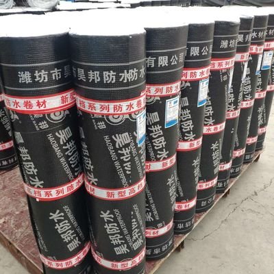 7.5/10m Length Width Elongation Rate Sbs Modified Bitumen Roofing For Construction Projects