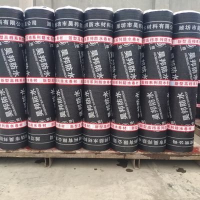 Black Modified Bitumen Waterproofing Membrane 1m Width Weather Resistant