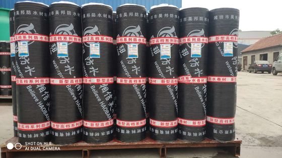 Elastic Polymer-Modified Bitumen Waterproof Sheet Roll For Residential & Commercial Roofing