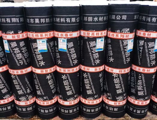 Elastic Polymer-Modified Bitumen Waterproof Sheet Roll For Residential & Commercial Roofing