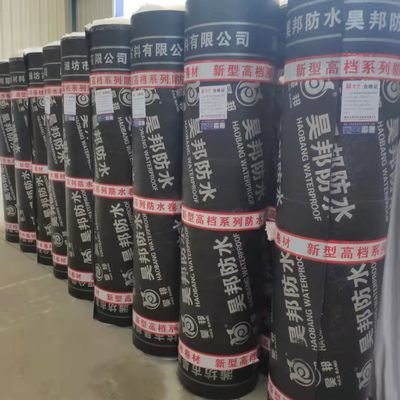7.5m/10m Length Black Modified Bitumen Roofing Membrane For Residential Roofing Needs