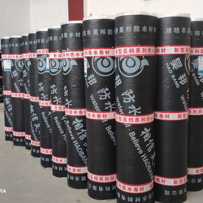 Sbs Waterproof Modified Bitumen Roofing Membrane With 3mm Thickness 10m Length Longitudinal 450N/50mm Tensile Strength