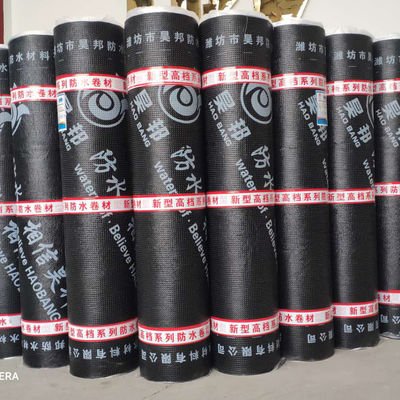 0.3 MPa Modified Bitumen Roofing Membrane Heat Resist 90°C Low Temp Flex -18°C