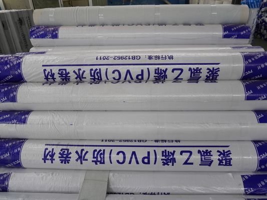 1.5mm Thickness Pvc Sheet Membrane For Waterproofing Exposed Single Layer Light Steel Roofing Solution
