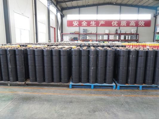 Self-Bonding Asphalt Waterproof Membrane for Basement Subway Tunnel with Fire Hazard Elimination and Seamless Overlapping
