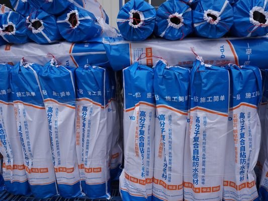 Polyester 1.2mm 1.5mm Thick Self Adhesive Roofing Membrane For New Color Steel Roofs