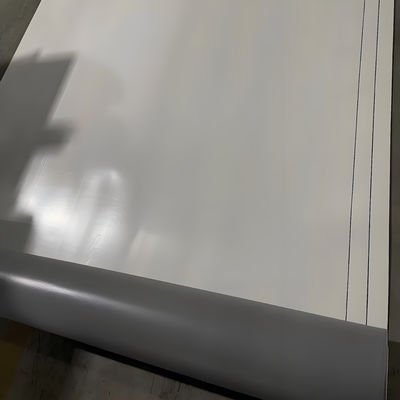 Fiber Strengthened Roofing Membrane TPO Outstanding Thermal Stability Aged Roof Refurbishment 1.2mm