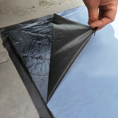 Tensile Strength Bitumen Self - Adhesive Membrane Sheet 1.5mm Thickness For Subway Tunnel Waterproofing