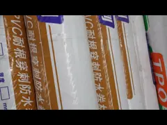 Strong Aging Resistance Pvc Waterproofing Membrane Price For Exposed Roofs Of Industrial And Civil Buildings