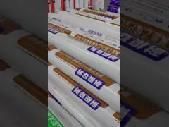 20m Length Waterproof  Pvc Walkable Membrane White Shade Pvc Sheet Membrane