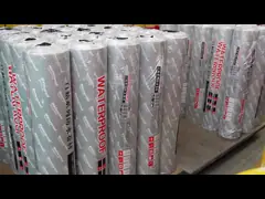 White / Gray Full Bonding Self Adhered Waterproofing Membrane With High Adhesion